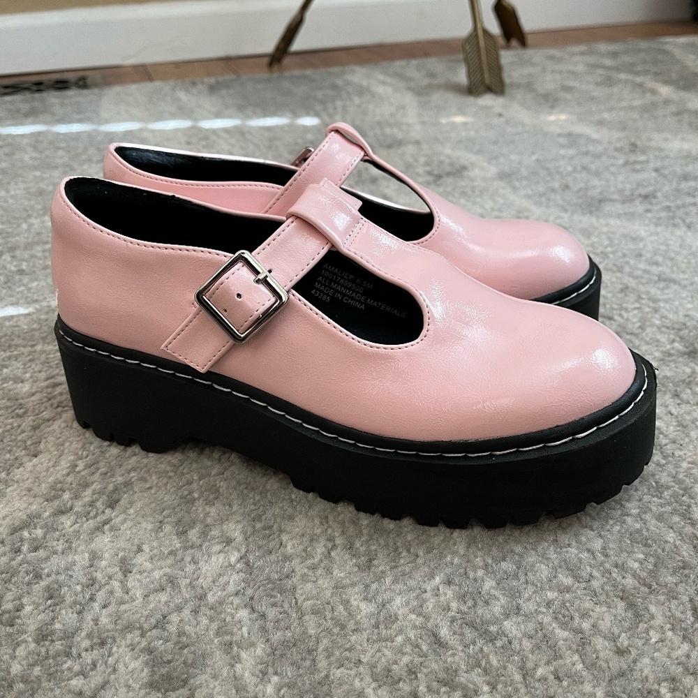 Wild Pair patent leather mary jane